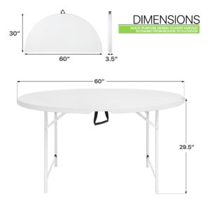 5 ft Round Table