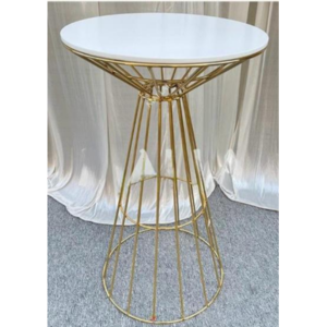 Modern gold cocktail table